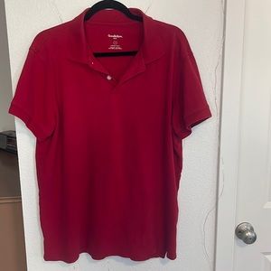 Men’s red Goodfellow Polo. Size extra large.